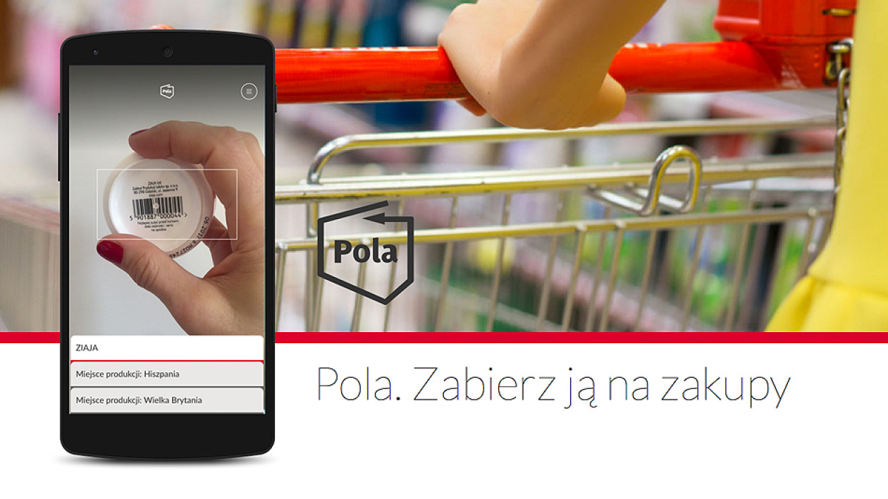 Pola – aplikacja sprawdzająca polskość produktów