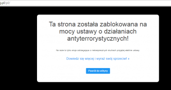 Organizacje blokują swoje strony na znak protestu!